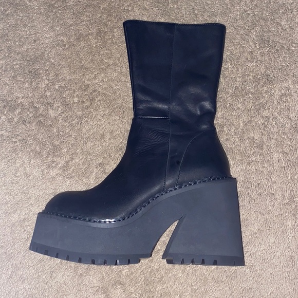 UNIF Shoes Unif Black Parker Boots Poshmark